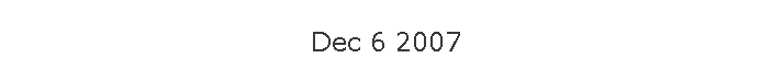 Dec 6 2007
